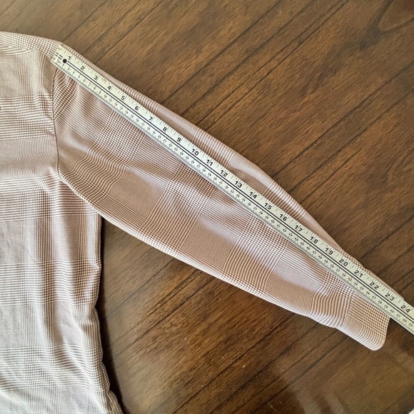Foxcroft wrinkle free cotton blend button down long sleeve shirt size 8 - Picture 16 of 16